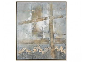 Cuadro lienzo Fionn abstracto 131x3.8x156