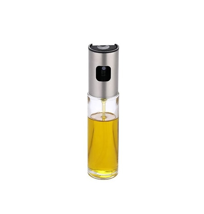 Pulverizador spray aceite ABS 100 ml Acero inoxidable Plataolores