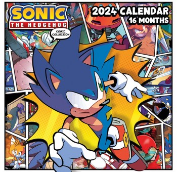 Calendario pared 2024 Sonic El Erizo