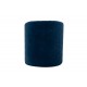 Puff Boucle Azul Amarillo 43x43x51 Cm