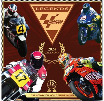 Calendario pared 2024 Orígenes de Moto GP