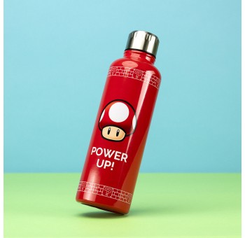 Botella acero doble capa térmica Power Up Mario Bros