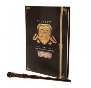 Set cuaderno y bolígrafo Harry Potter Hogwarts