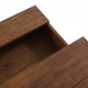 Mesa de centro elevable madera nogal