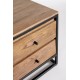 Mueble TV Ticha 2 puertas y 2 cajones madera de sheesham 175X50