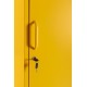 Armario 1 puerta Barka acero amarillo 46X185