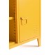 Mueble Tv 2 puertas Barka acero amarillo 40X58.5