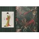Cuadro lienzo enmarcado blanco Arte Japonés, Geisha 90x60