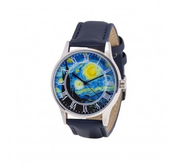 Reloj pulsera unisex analógico Noche Estrellada Van Gogh