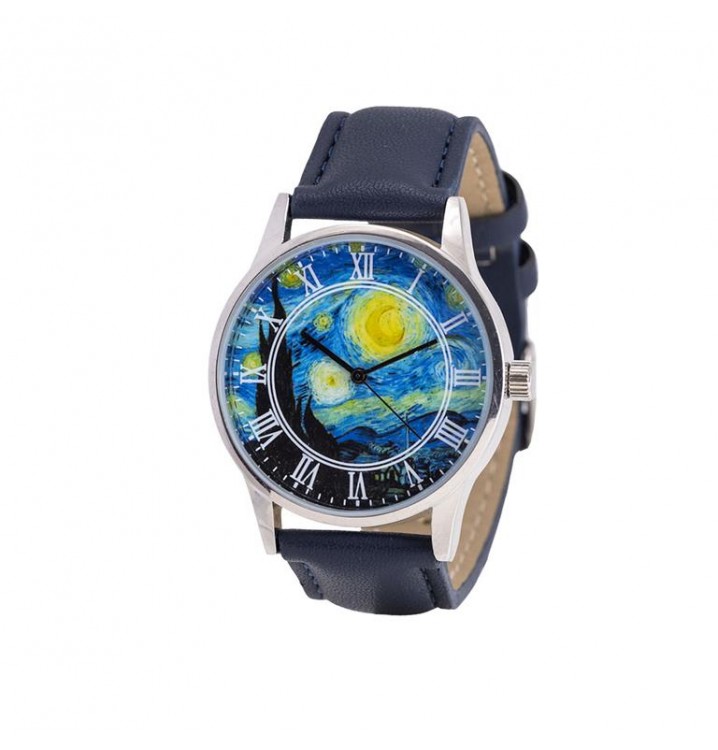 Reloj pulsera unisex analógico Noche Estrellada Van Gogh