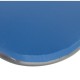 Silla Ikela metal plegable azul polipiel acolchado
