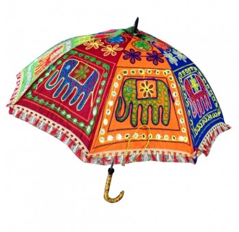 Paraguas parasol Indio Elefantes