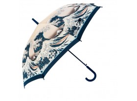 Paraguas adulto La ola Hokusai