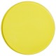 Mesita auxiliar Xenox metal esmaltado amarillo redonda