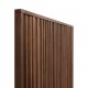 Aparador alto Fintan madera maciza marrón 95X40X140
