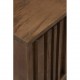Mueble Tv Fintan madera maciza marrón 115X40X45
