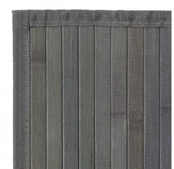 Alfombra bambú gris 40x200