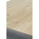 Mesa de centro Branwen madera color metal 120X60X40