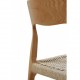 Pack 4 sillas Tirinco madera trenzado 46X47X81
