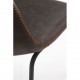 Silla Sekhmet tapizado marrón 47X50X77