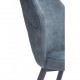 Pack 4 sillas Anuket tapizado azul 46X60X87