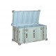 Arcón baúl Container azul celeste 89X41,5X45,5
