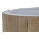 Mesa de centro redonda Astarte madera 90X90X30