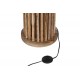 Lámpara de pie Bennu madera natural sin pantalla 25X25X102