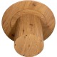 Mesa comedor Tapem madera dm roble redonda