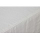 Sofá Shed plumas tapizado blanco 286X95,5X57