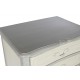 Sifonier Seker madera gris y crema 70X50X120