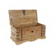 Arcón baúl Mummy madera reciclada natural 90X41X40