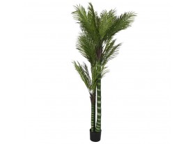 Planta artificial con maceta palmera verde 100X100X235