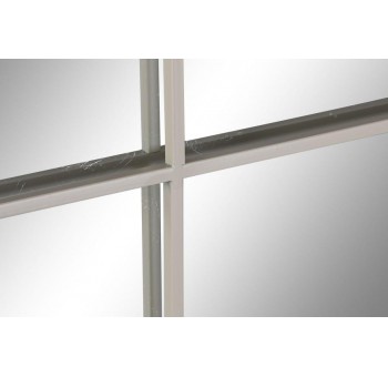 Espejo ventana metal beige vertical 90X1X120