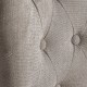 Silla Yori tapicería gris y natural 51x60x94