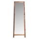 Perchero con espejo Haruo madera natural 60x60x172