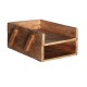 Caja archivador Haruo madera natural 29x47x16