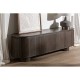 Mueble Tv Koigi madera marrón oscuro 180x40x50