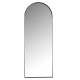 Espejo arco Raicher metal gris 62x6x165