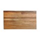 Mesa de comedor Norbyk madera natural 160x90x75