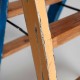 Escalera plegable Larvike madera envejecida 35x53x57