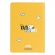 Cuaderno tapa rígida de lux Snoopy amarillo