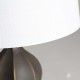 Lámpara de mesa Amille marrón oscuro oro 40x40x79