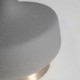 Lámpara de mesa Gignat cerámica verde 40x40x57