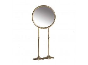 Espejo de mesa Duck oro viejo 20x9x46