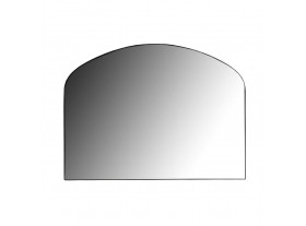 Espejo pared Lalanda metal negro 100x2x75