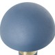 Lámpara mesa Seity metal esmaltada azul