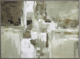 Cuadro abstracto Sarl madera pino y lienzo 120X90