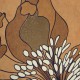 Cuadro Sagasty lienzo marco madera natural flores multicolor