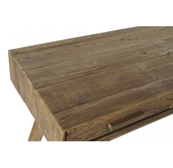 Consola Alya madera reciclada natural 100X48X76